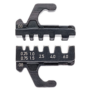 KNIPEX 97 39 08 Crimpeinsatz für isolierte +...