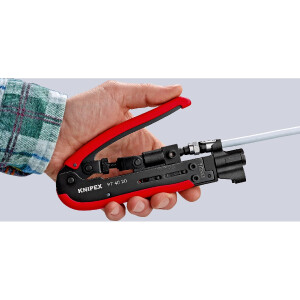 KNIPEX 97 40 20 SB Kompressionswerkzeug  175 mm