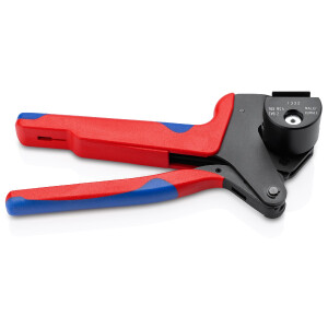 KNIPEX 97 43 66 EVO Crimp-Systemzange für auswechselbare Crimpeinsätze mit Mehrkomponenten-Hüllen brüniert 200 mm