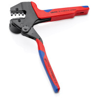 KNIPEX 97 43 66 EVO Crimp-Systemzange für auswechselbare Crimpeinsätze mit Mehrkomponenten-Hüllen brüniert 200 mm