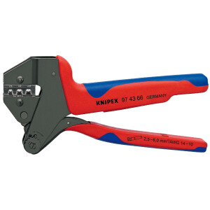 KNIPEX 97 43 66 Crimp-Systemzange MC4® & MC4®...