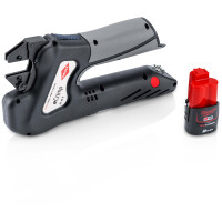 KNIPEX 97 43 E eCrimp Elektromechanische Crimp-Systemzange für auswechselbare Crimpeinsätze 270 mm