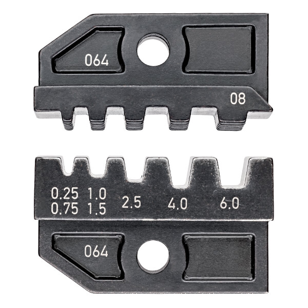 KNIPEX 97 49 08 Crimpeinsatz für isolierte + unisolierte Aderendhülsen