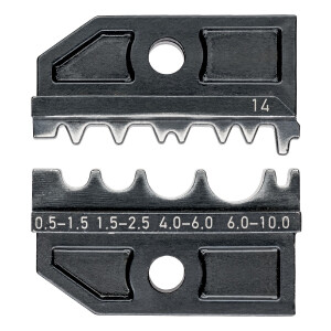 KNIPEX 97 49 14 Crimpeinsatz für unisolierte Rohr-...