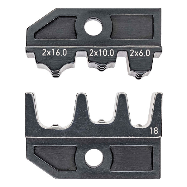 KNIPEX 97 49 18 Crimpeinsatz für Twin-Aderendhülsen