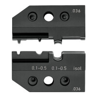 KNIPEX 97 49 21 Crimpeinsatz für isolierte und nicht-isolierte Verbinder