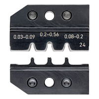 KNIPEX 97 49 24 Crimpeinsatz für D-Sub-Stecker