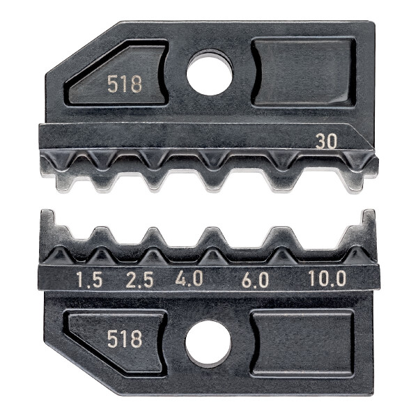 KNIPEX 97 49 30 Crimpeinsatz für unisolierte Stoßverbinder