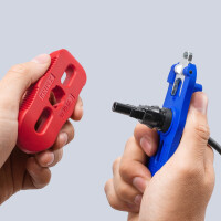 KNIPEX 97 49 66 3 Montagewerkzeug-Set für Solar-Steckverbinder MC4® & MC4® Evo 2 107 mm