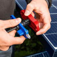KNIPEX 97 49 66 3 Montagewerkzeug-Set für Solar-Steckverbinder MC4® & MC4® Evo 2 107 mm