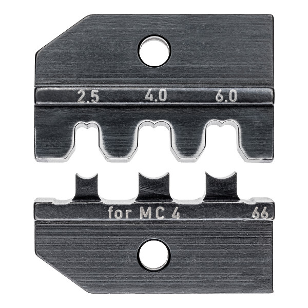 KNIPEX 97 49 66 Crimpeinsatz für Solar-Steckverbinder MC4® & MC4® Evo 2 2,5/4/6 mm²