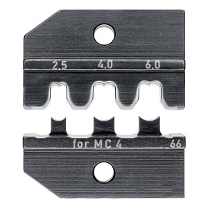 KNIPEX 97 49 66 Crimpeinsatz für...