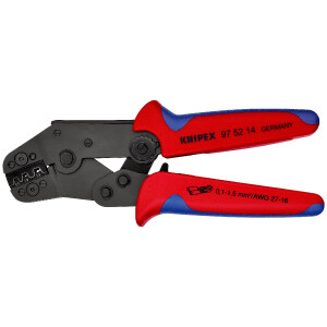 KNIPEX 97 52 14 Crimpzange kurze Bauform mit...