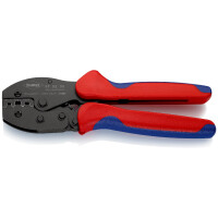 KNIPEX 97 52 35 SB PreciForce® Crimpzange mit Mehrkomponenten-Hüllen brüniert 220 mm