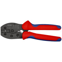 KNIPEX 97 52 35 PreciForce® Crimpzange mit Mehrkomponenten-Hüllen brüniert 220 mm