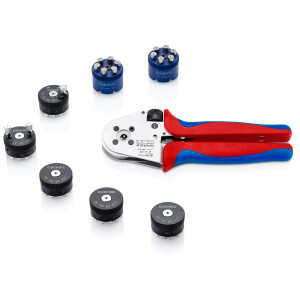 KNIPEX 97 52 65 A Vierdorncrimpzange für gedrehte...