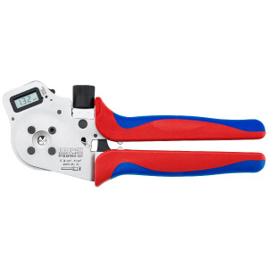 KNIPEX 97 52 65 DG A Vierdorncrimpzange für gedrehte...