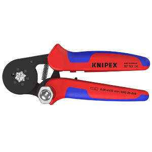 KNIPEX 97 53 14 Selbsteinstellende Crimpzange für...