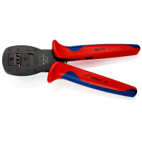 KNIPEX 97 54 26 Crimpzange für Miniaturstecker Parallelcrimp für Mini-Fit™ von Molex mit Mehrkomponenten-Hüllen brüniert 190 mm