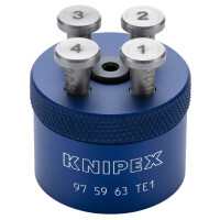 KNIPEX 97 59 63 TE1 Kontaktaufnahme für TE (Intercontec)  32 mm
