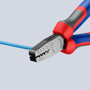 KNIPEX 97 62 145 A Crimpzange für Aderendhülsen...