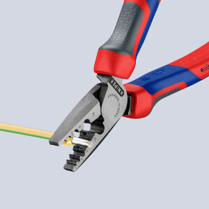 KNIPEX 97 72 180 Crimpzange für Aderendhülsen...