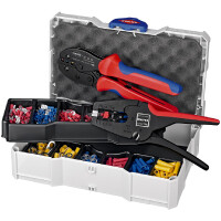 KNIPEX 97 90 22 Crimp-Sortiment für Kabelverbinder 14-teilig 265 mm