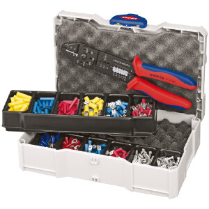 KNIPEX 97 90 25 Crimp-Sortiment für Kabelverbinder...