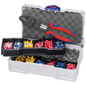 KNIPEX 97 90 26 Crimp-Sortiment für Kabelverbinder...