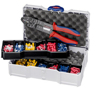 KNIPEX 97 90 26 Crimp-Sortiment für Kabelverbinder...