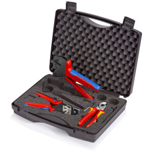 KNIPEX 97 91 03 Werkzeugkoffer für Photovoltaik 1 x...