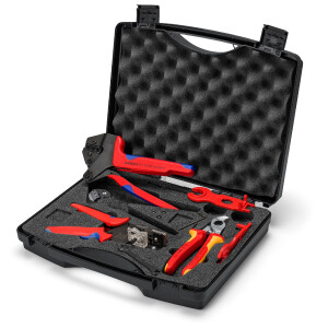 KNIPEX 97 91 04 V01 Werkzeugkoffer für Photovoltaik...