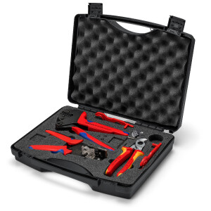 KNIPEX 97 91 04 V01 Werkzeugkoffer für Photovoltaik...