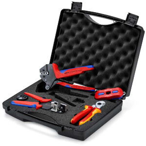 KNIPEX 97 91 04 V03 Werkzeugkoffer für Photovoltaik...