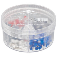 KNIPEX 97 99 906 Sortimentsboxen mit 400 isolierten Aderendhülsen 5 x Aderendhülsen Sets