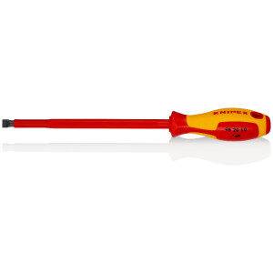 KNIPEX 98 20 10 Schraubendreher für Schlitzschrauben...