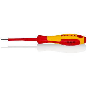 KNIPEX 98 20 25 Schraubendreher für Schlitzschrauben...