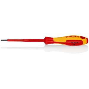 KNIPEX 98 20 30 Schraubendreher für Schlitzschrauben...