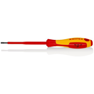 KNIPEX 98 20 35 Schraubendreher für Schlitzschrauben...