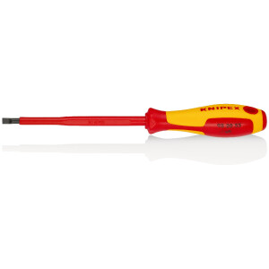 KNIPEX 98 20 55 Schraubendreher für Schlitzschrauben...