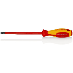 KNIPEX 98 20 65 Schraubendreher für Schlitzschrauben...