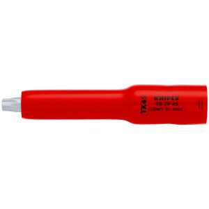 KNIPEX 98 29 45 Steckschlüsseleinsatz 3/8"...