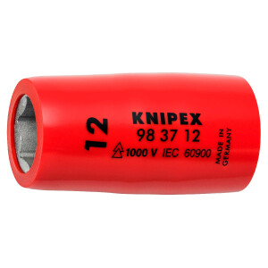 KNIPEX 98 37 12 Steckschlüsseleinsatz für...