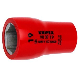 KNIPEX 98 37 19 Steckschlüsseleinsatz für...