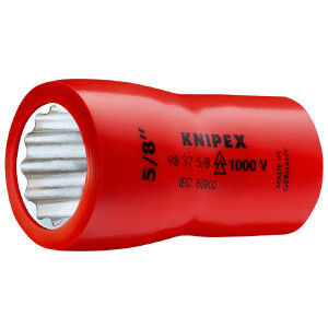 KNIPEX 98 37 3/8" Steckschlüsseleinsatz...