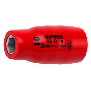 KNIPEX 98 47 10 Steckschlüsseleinsatz für...