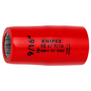 KNIPEX 98 47 9/16" Steckschlüsseleinsatz...