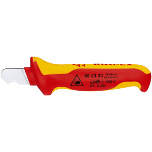 KNIPEX 98 53 03 Abmantelungsmesser isoliert mit...