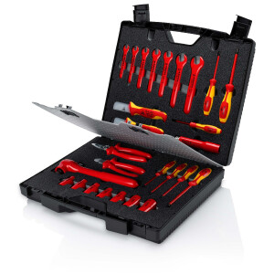 KNIPEX 98 99 12 Kompaktkoffer 27-teilig 385 mm