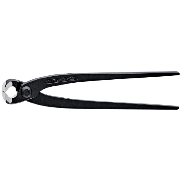 KNIPEX 99 00 220 SB Monierzange (Rabitz- oder Flechterzange) schwarz atramentiert 220 mm